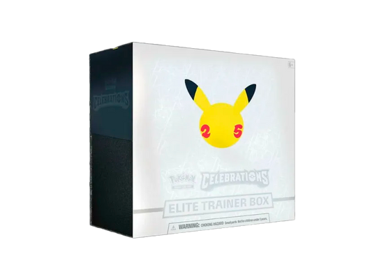 Pokémon 25th Anniversary Celebrations Elite Trainer Box