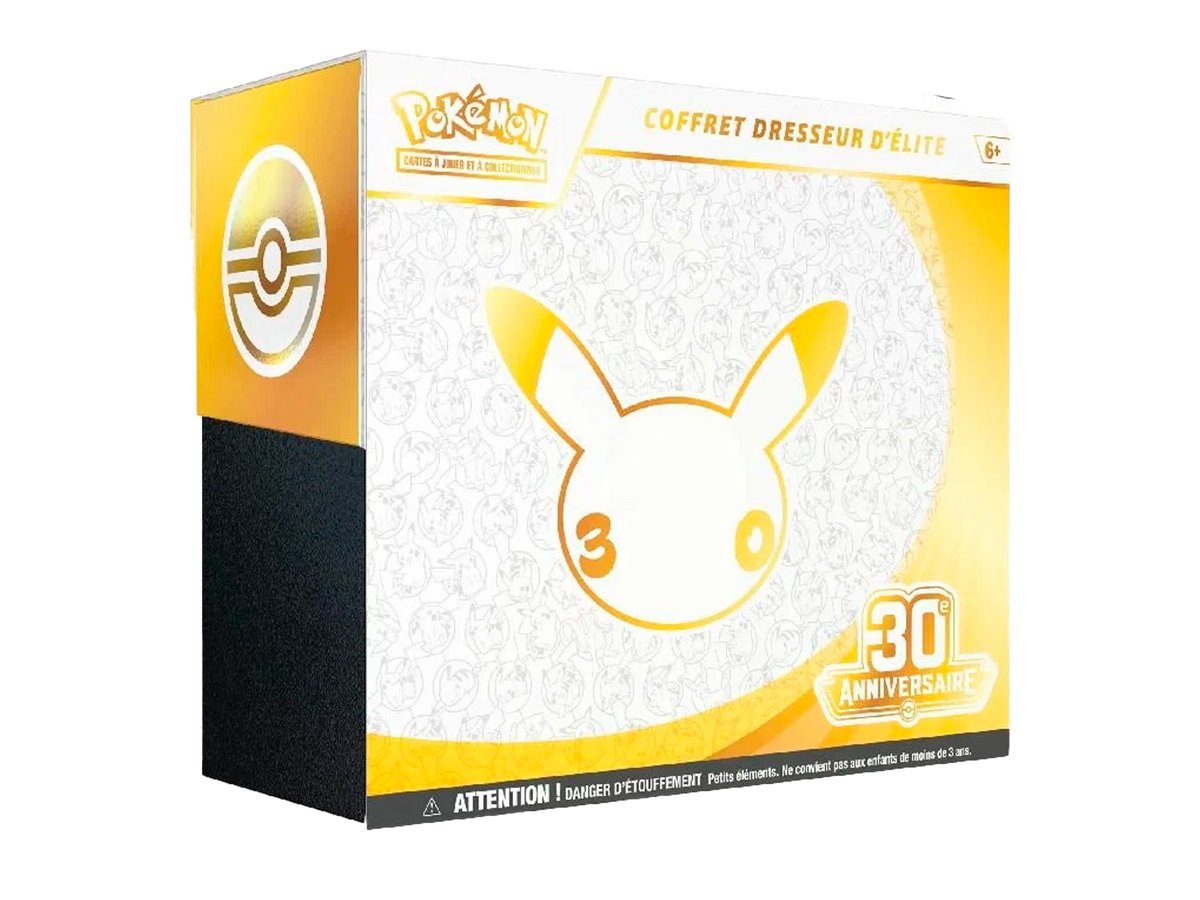 Pokémon Mega Evolution 30th Celebration Elite Trainer Box (France)