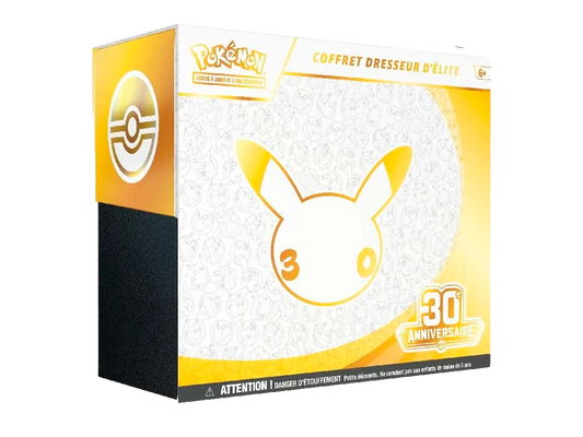 Pokémon Mega Evolution 30th Celebration Elite Trainer Box (France)