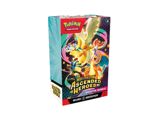 Pokémon Mega Evolution Ascended Heroes Booster Bundle
