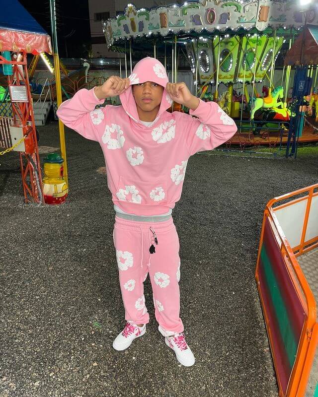 Denim Tears The Cotton Wreath Sweatpants Pink