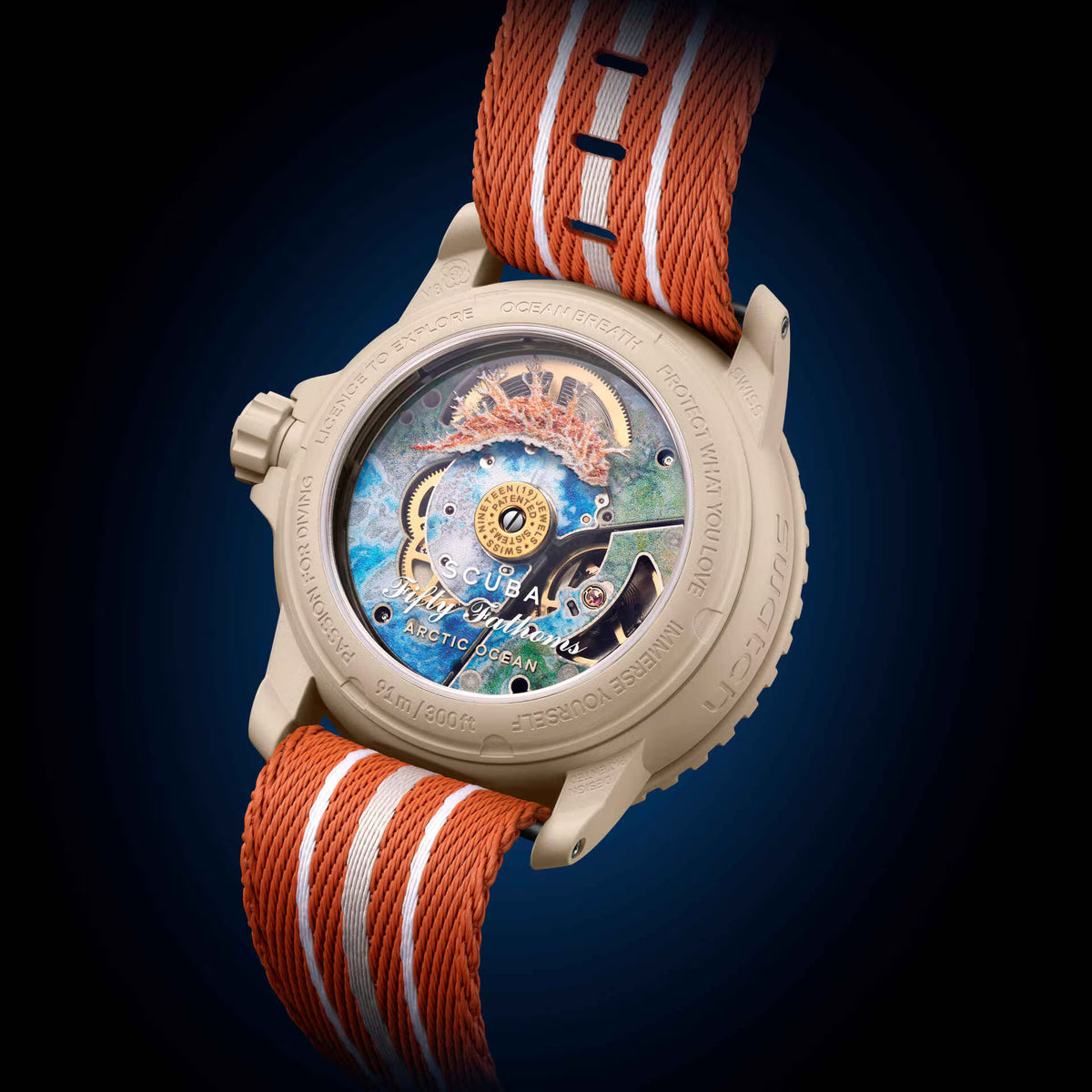 Blancpain x Swatch Scuba Fifty Fathoms Arctic Ocean SO35N100