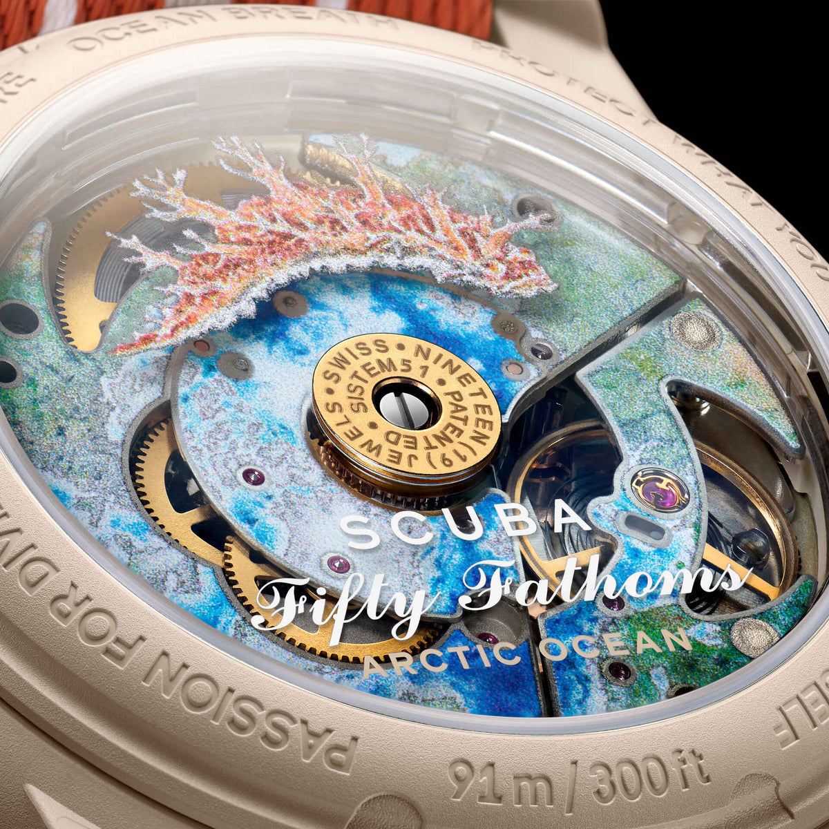 Blancpain x Swatch Scuba Fifty Fathoms Arctic Ocean SO35N100