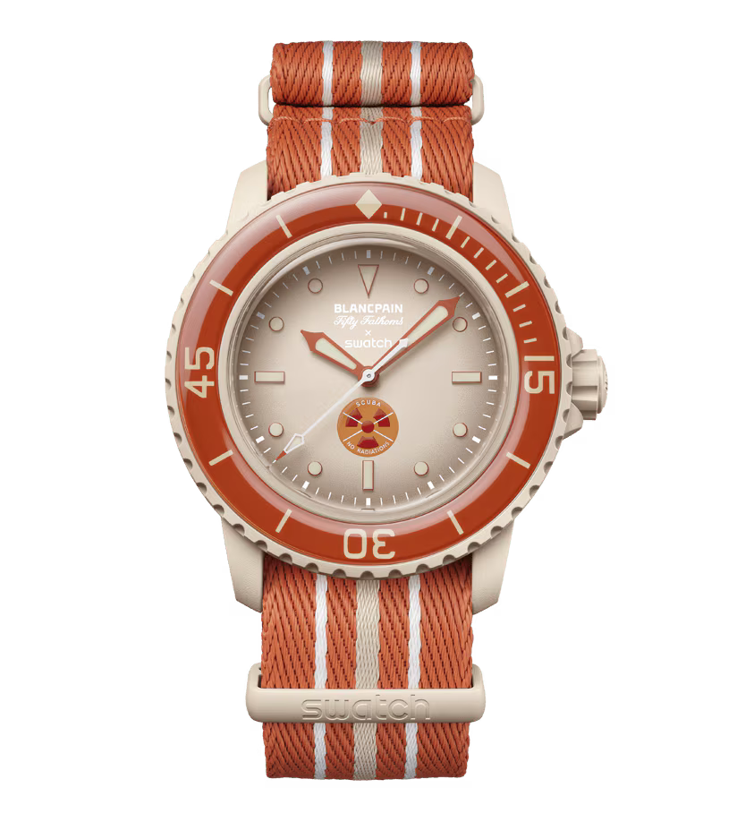 Blancpain x Swatch Scuba Fifty Fathoms Arctic Ocean SO35N100