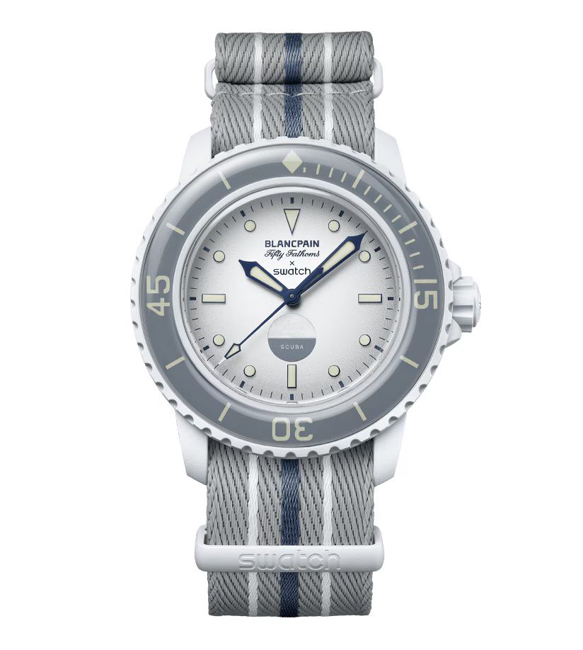 Blancpain x Swatch Scuba Fifty Fathoms Antarctic Ocean SO35S100