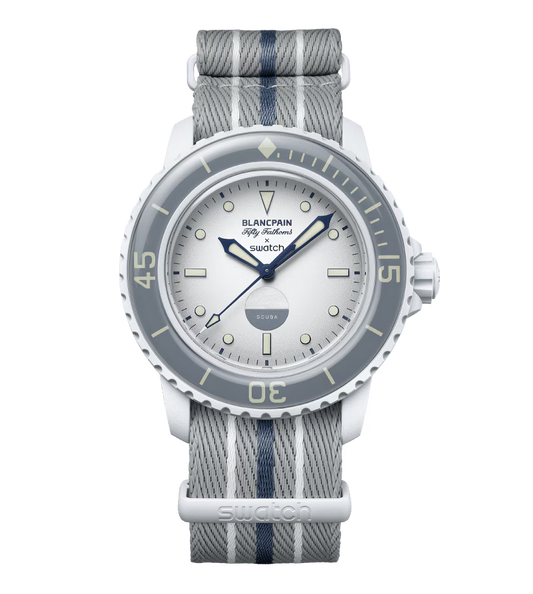 Blancpain x Swatch Scuba Fifty Fathoms Antarctic Ocean SO35S100