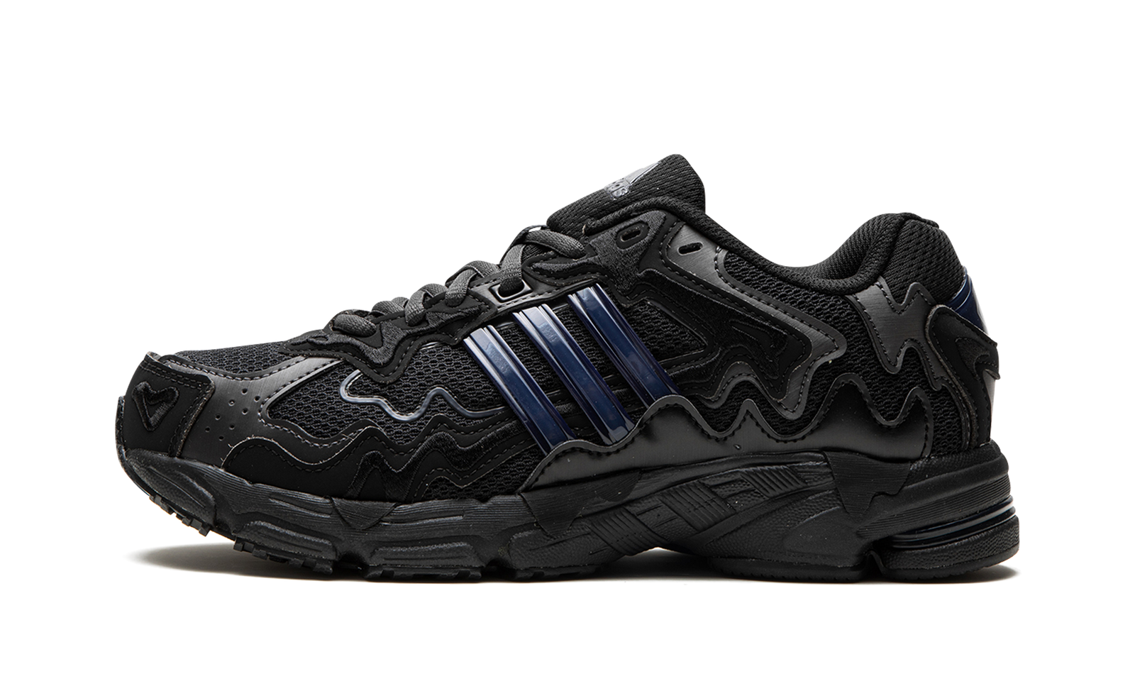 Adidas Response CL Bad Bunny Triple Black - vista lateral