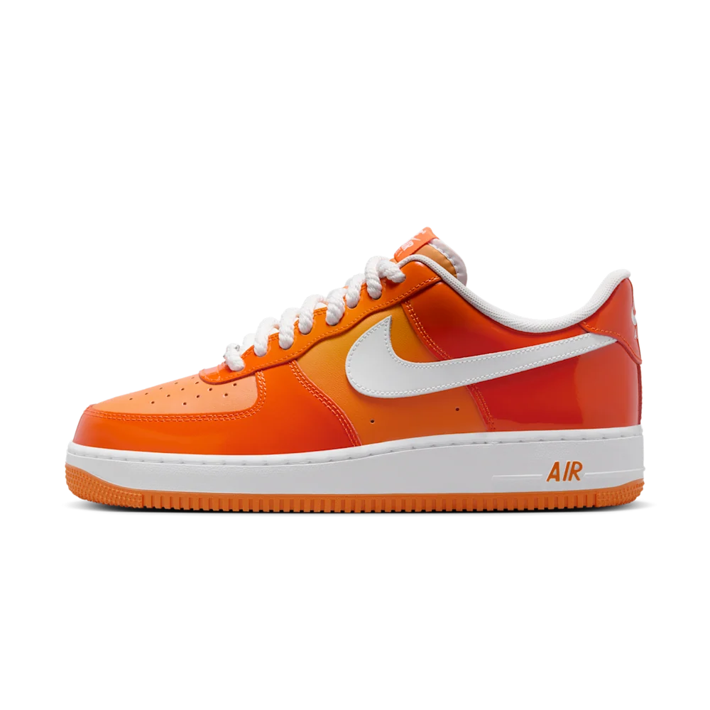 Nike Air Force 1 Low '07 Orange White Patent
