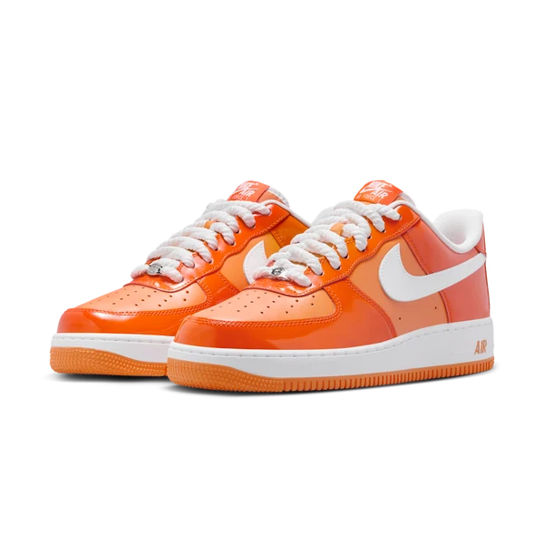 Nike Air Force 1 Low '07 Orange White Patent