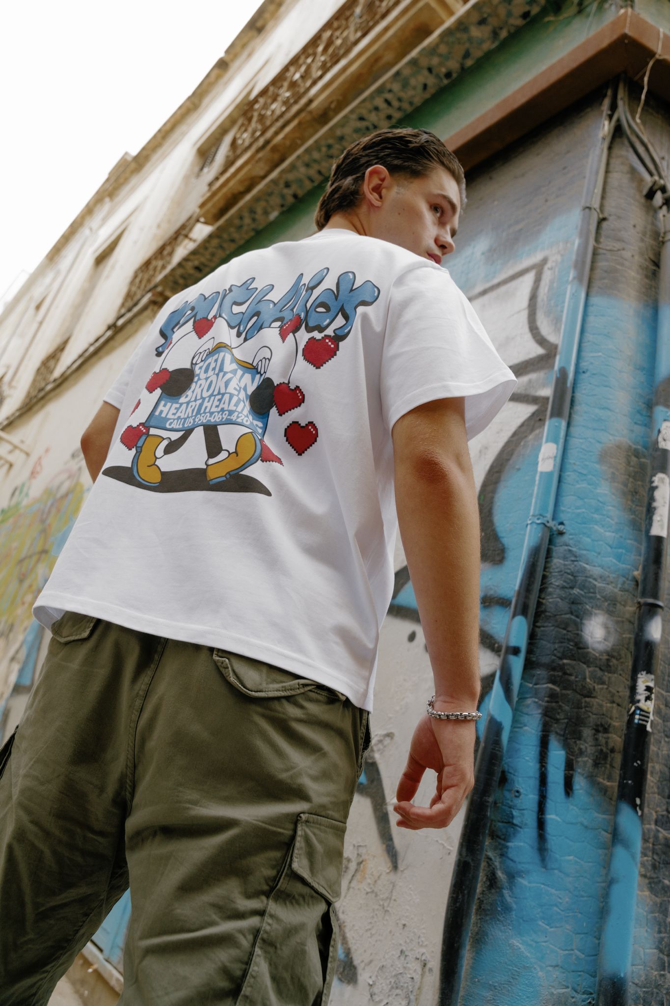 South Kids Lovers Tee White