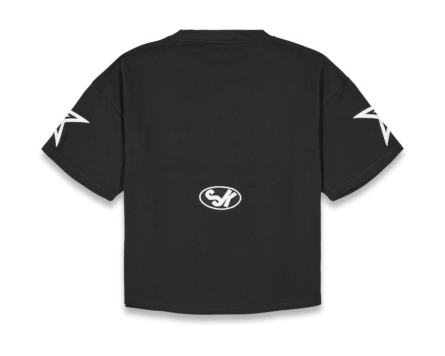 Star Tracksuit Black & White Tee