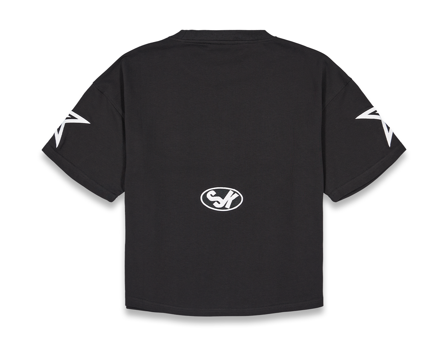 Star Tracksuit Black & White Tee