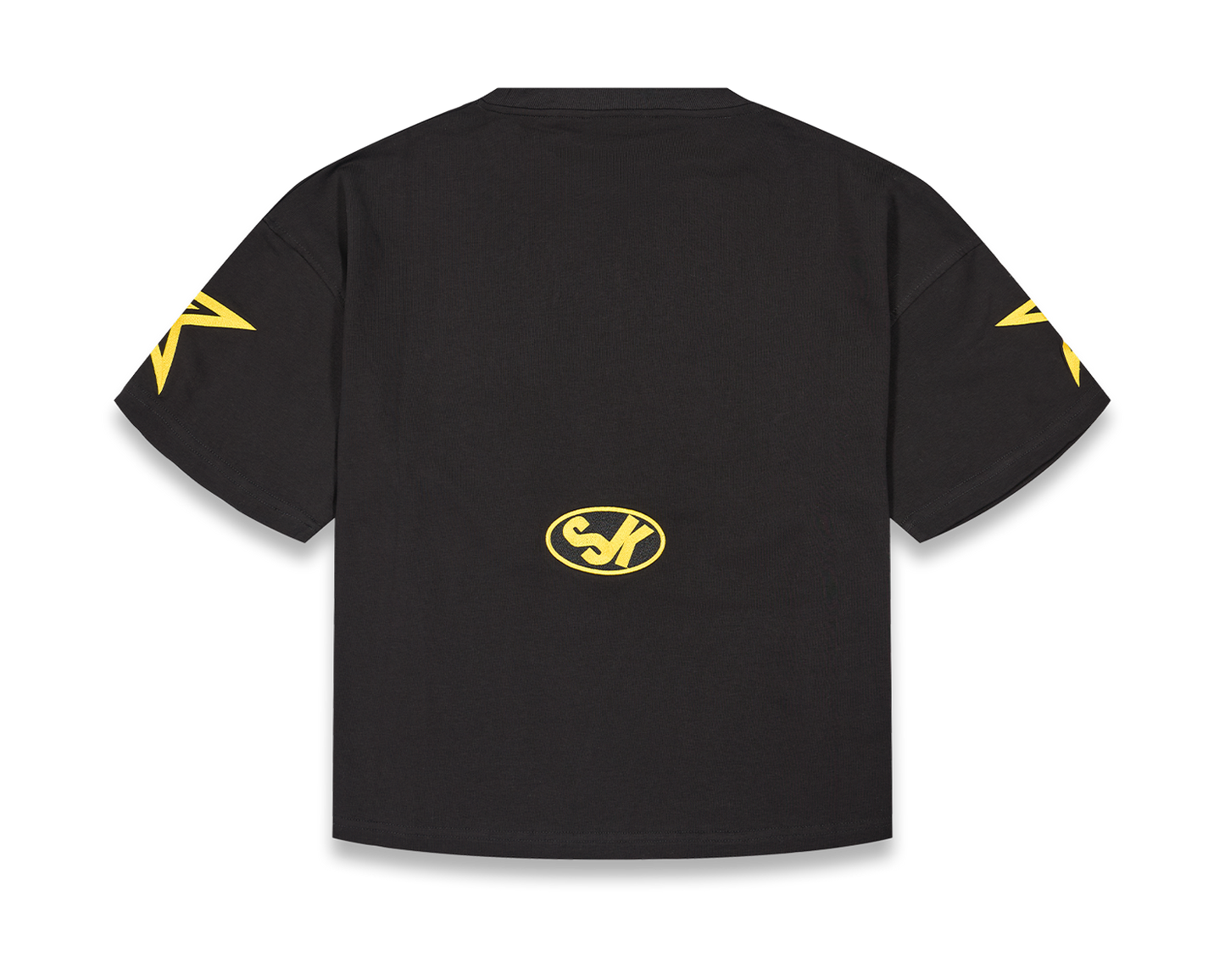 Star Tracksuit Black & Yellow Tee