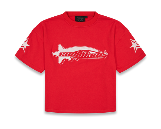 Star Tracksuit Red Tee
