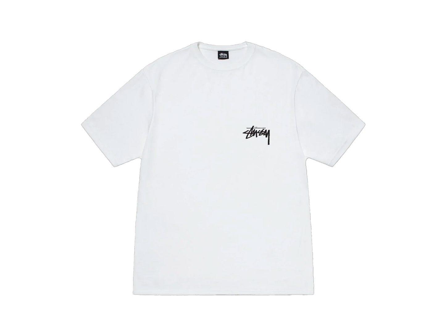 T-shirt basique Stussy blanc