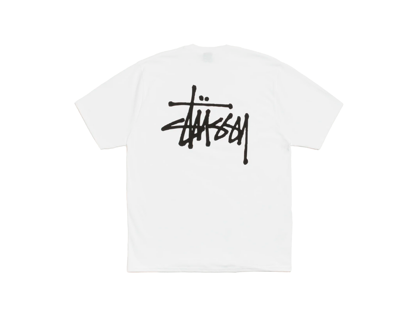 T-shirt basique Stussy blanc