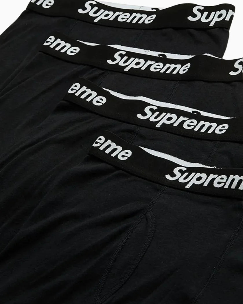 Supreme Boxer (4 Pack) Black