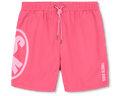 Short de bain rose