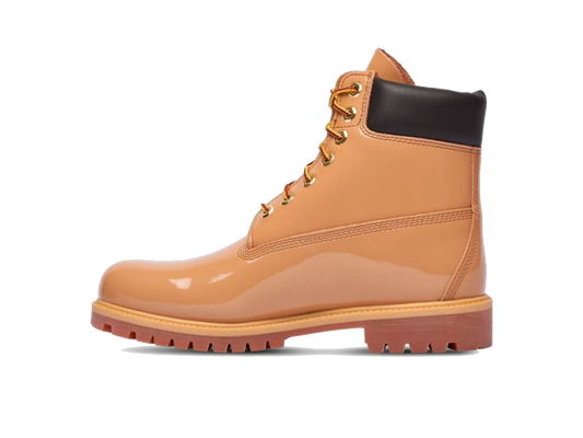 Timberland 6" Premium Waterproof Patent Boots Finch Wheat