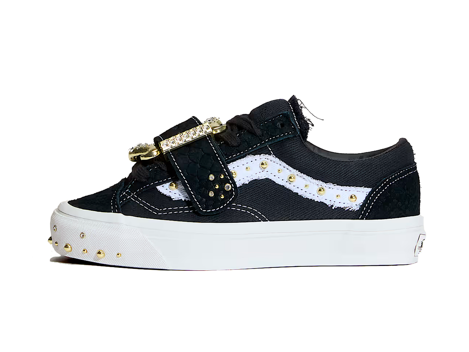 Vans Premium Old Skool 36 Metagirl Buckle Black White