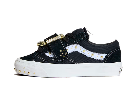 Vans Premium Old Skool 36 Metagirl Buckle Black White