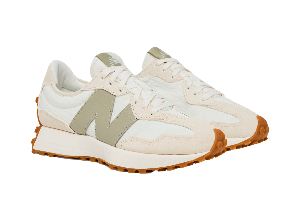 New Balance 327 Linen Sea Salt Olivine (Women's)