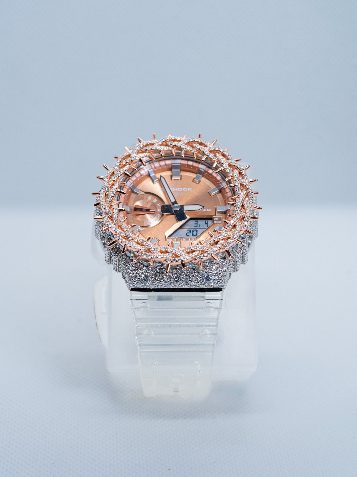 G-shock personalizado con brillantes