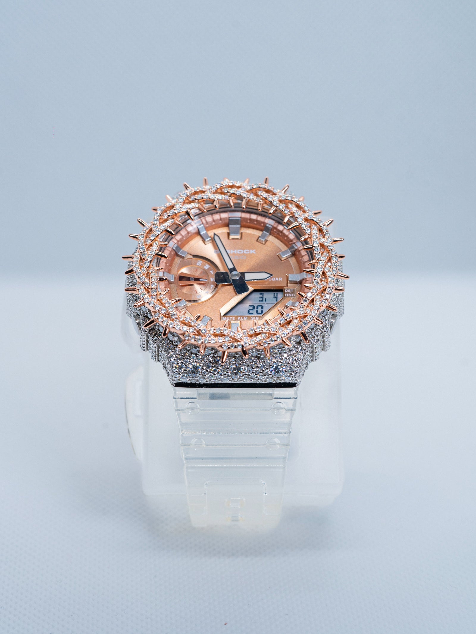 G-shock personalizado con brillantes