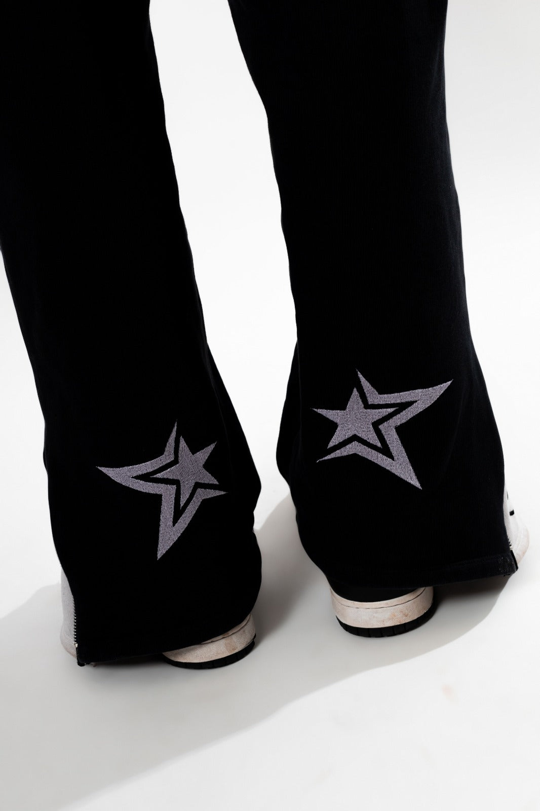 Luxury Star Black White Sweatpants