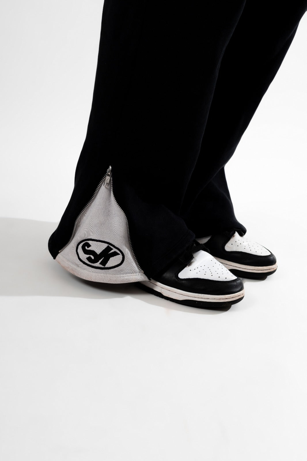 Luxury Star Black White Sweatpants