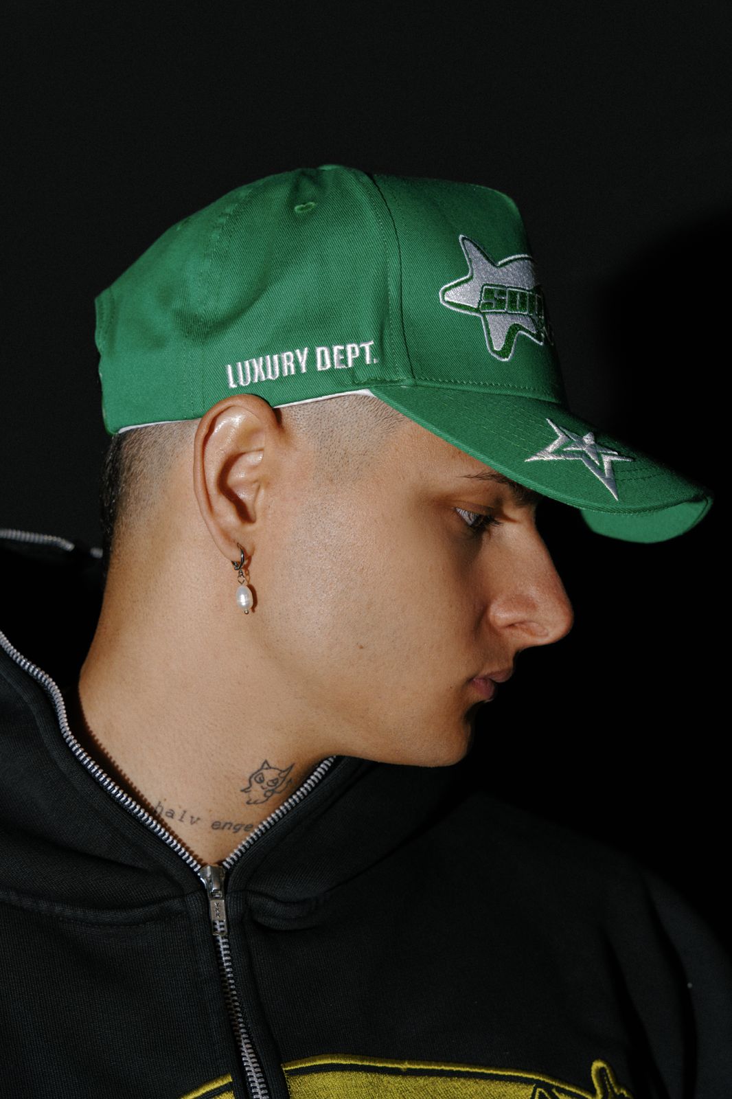 Luxury Star Cap Green