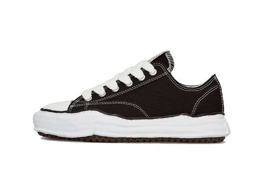Maison Mihara Yasuhiro Peterson OG Sole Canvas Low Black