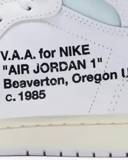 Air Jordan 1 Retro High Virgil Abloh Archive Alaska