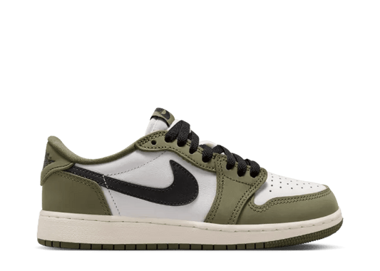 Jordan 1 Retro Low OG Medium Olive (GS)