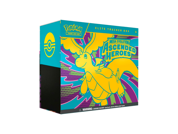 2026 Pokémon Mega Evolution Ascended Heroes Elite Trainer Box