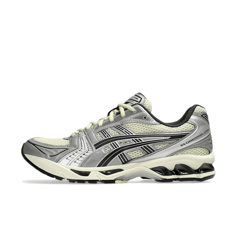 ASICS Gel-Kayano 14 Oyster White Steeple Grey - vista lateral