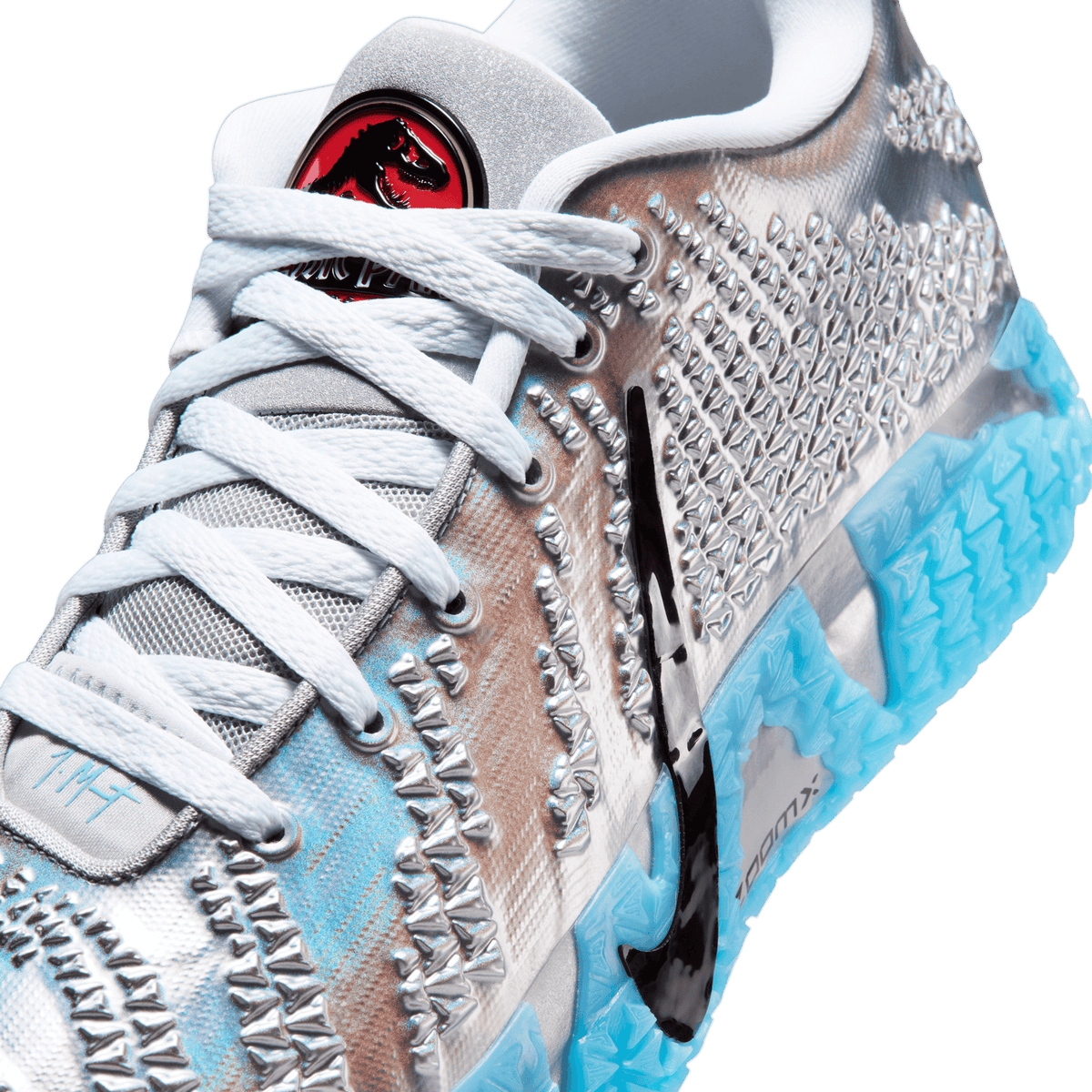 Nike Ja 3 Jurassic Park Metallic Silver 3