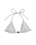 Haut de bikini de luxe Blanc
