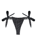 Bas de bikini de luxe noir