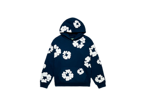 Denim Tears Cotton Wreath Hoodie Navy