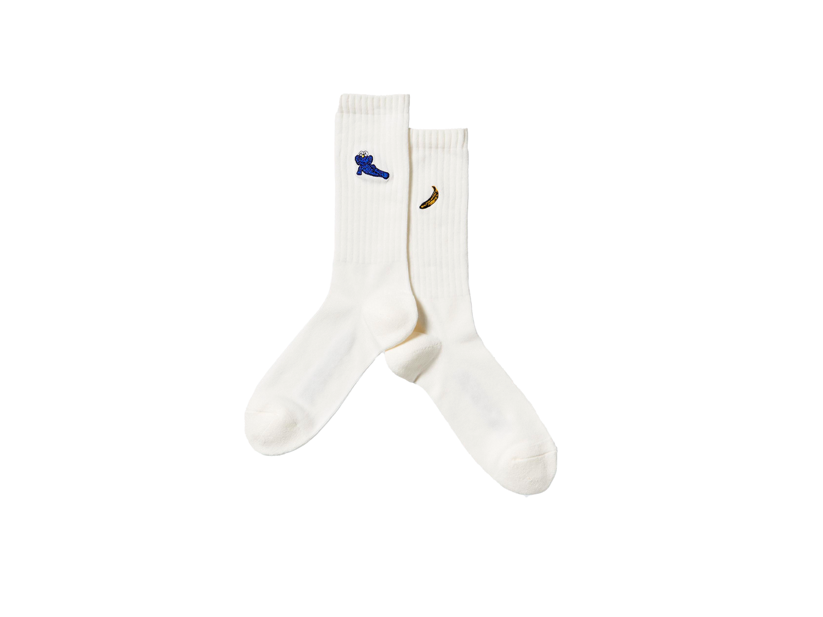 Calzini KAWS x Uniqlo Warhol 473504 bianchi