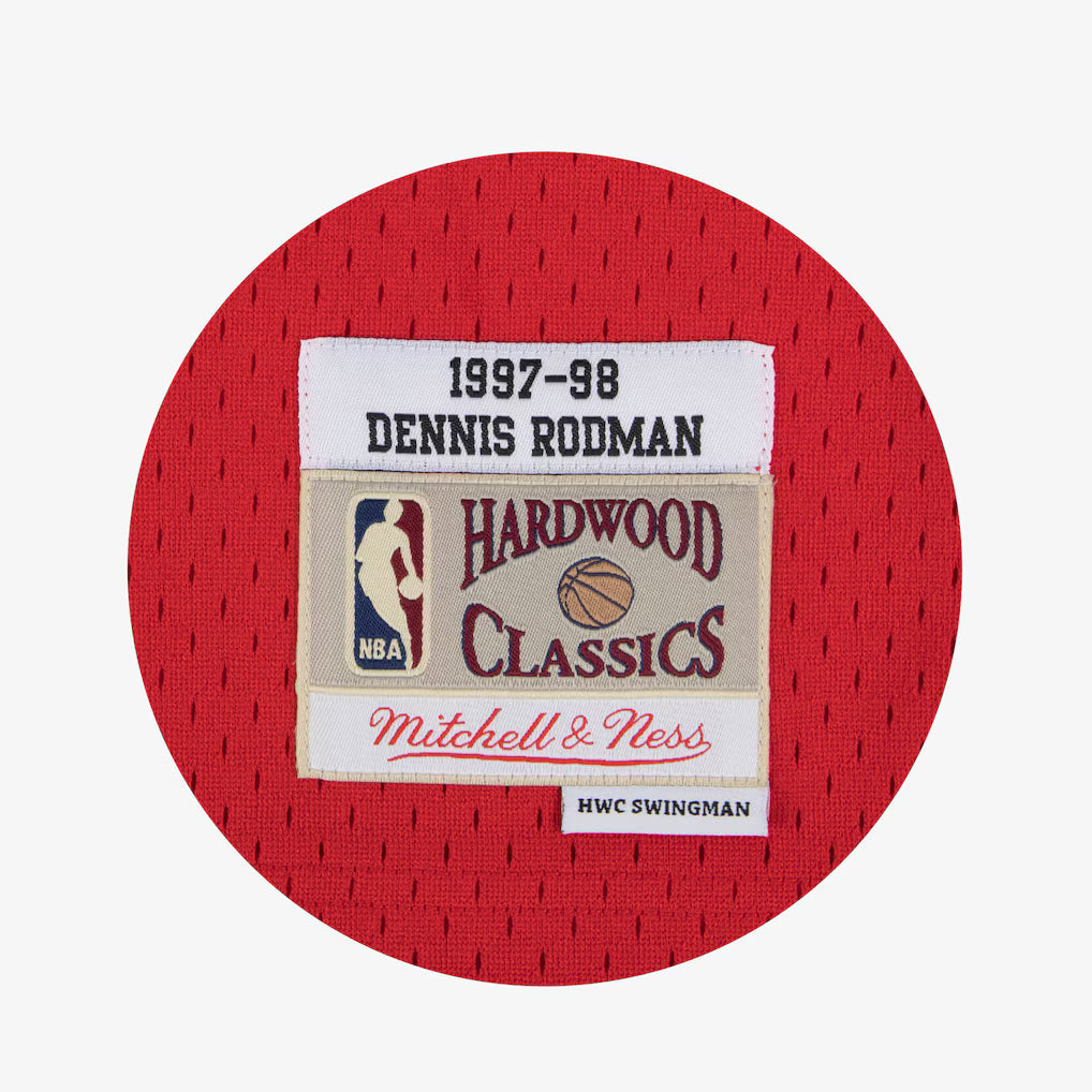 Mitchell & Ness Swingman Jersey Chicago Bulls 1997-98 Dennis Rodman Red
