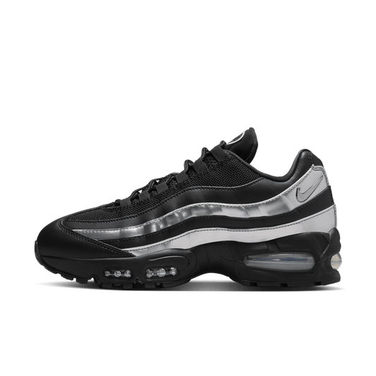 Nike Air Max 95 Big Bubble Black Metallic Silver (Women's)