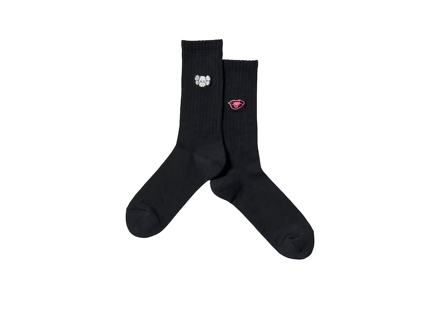 Kaws x Uniqlo Warhol 476519 Socks Black