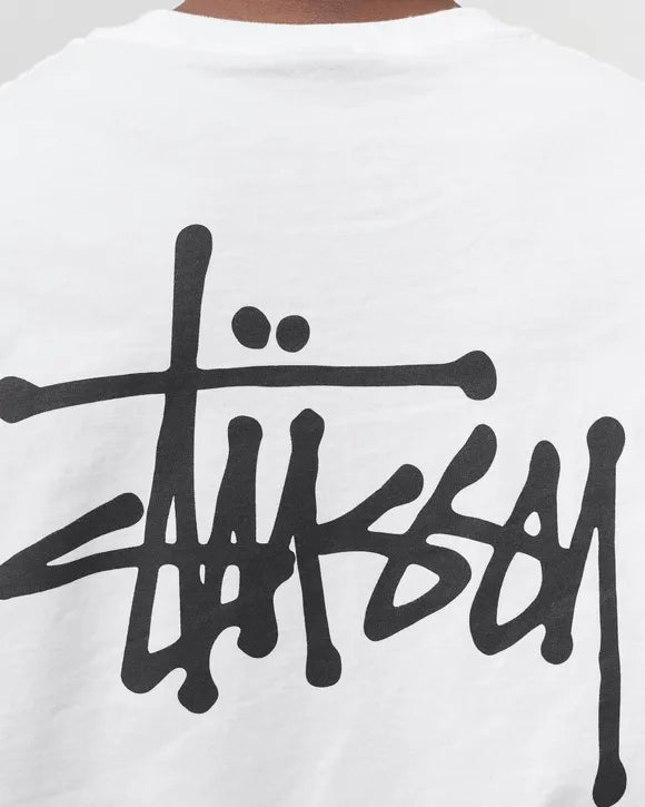 T-shirt basique Stussy blanc