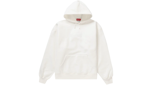 Supreme Box Logo Hooded Sweatshirt (FW23) White