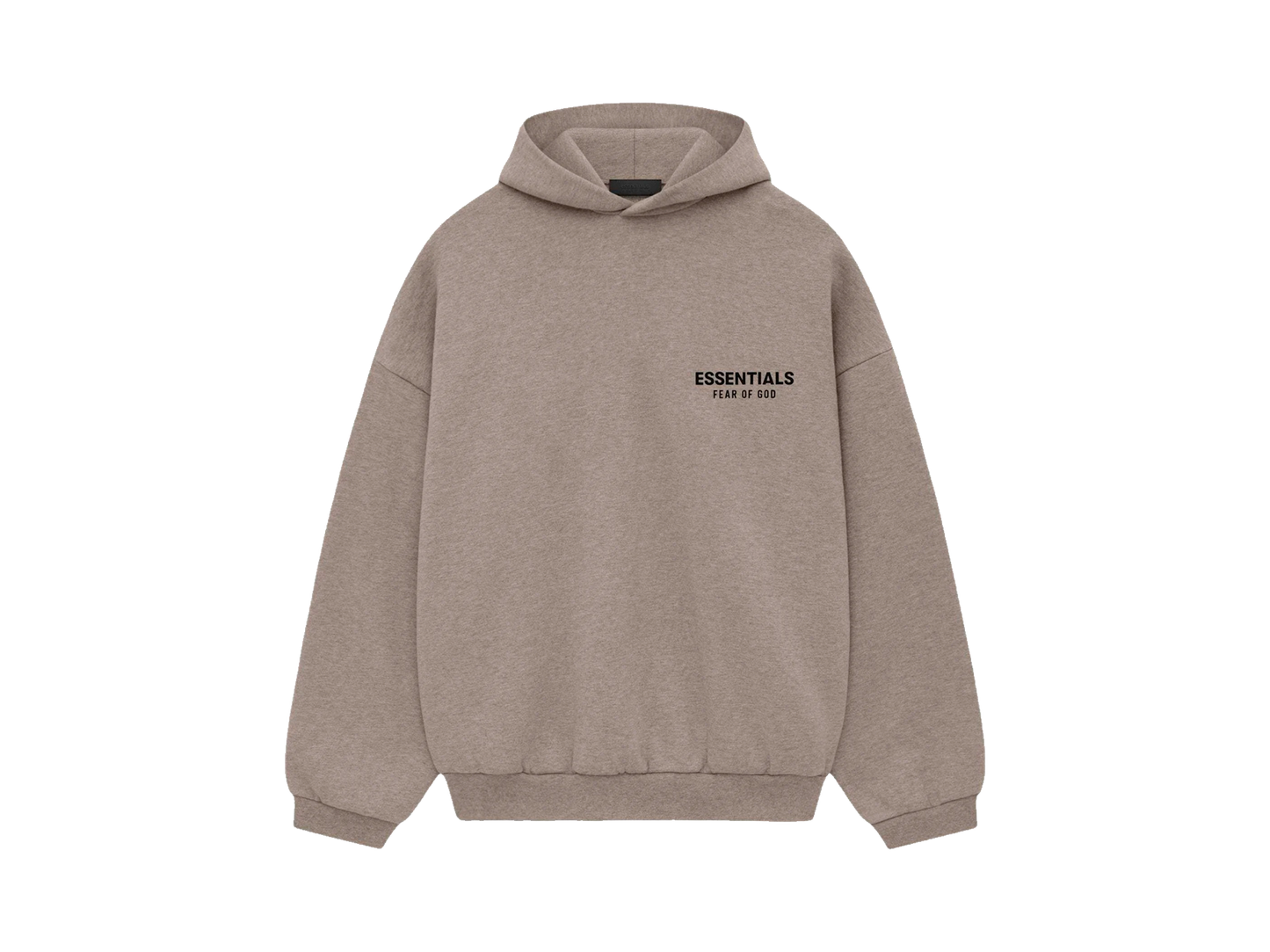 Fear of God Essentials Heather Grey Fleece Hoodie