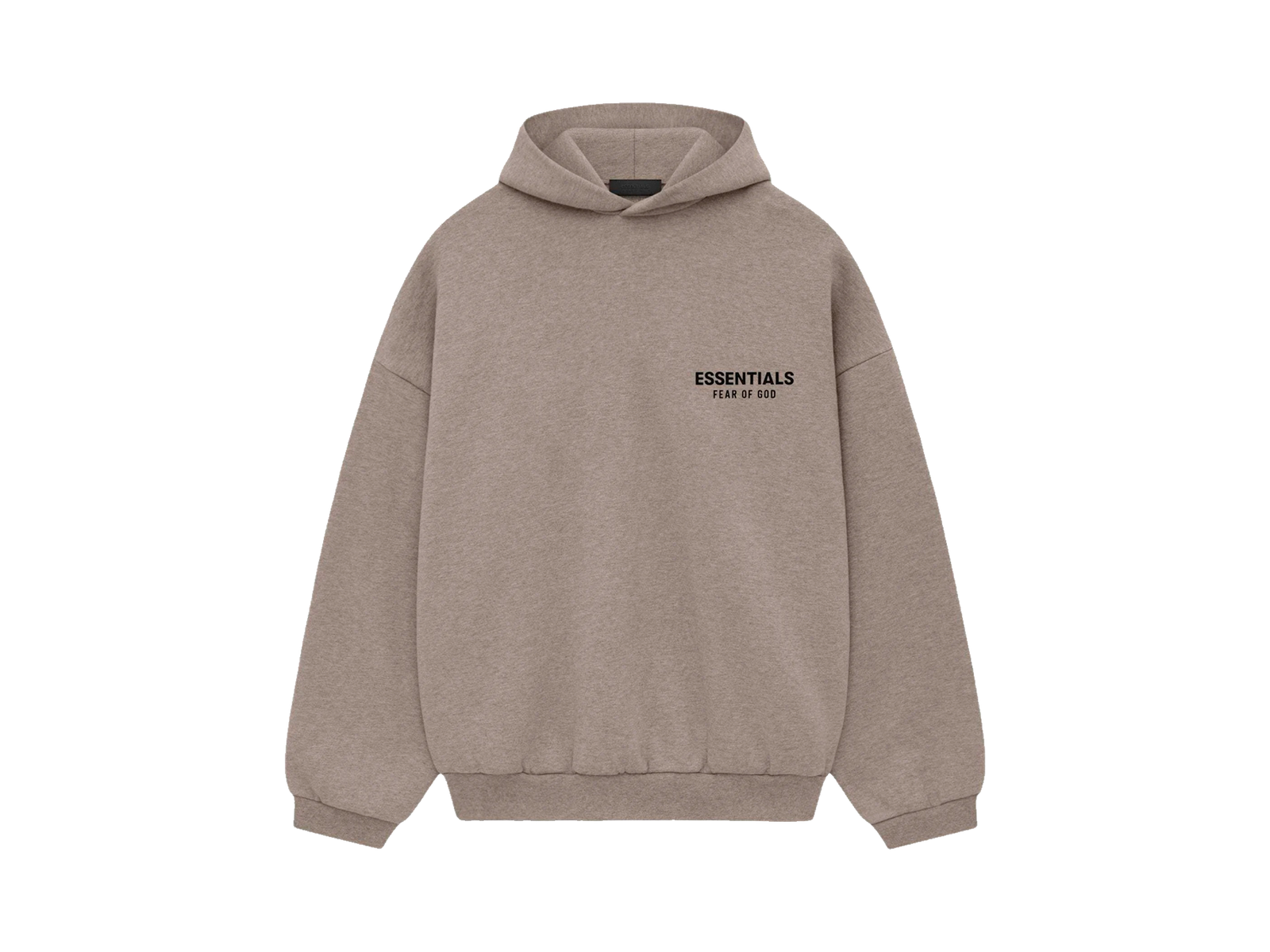 Fear of God Essentials Heather Grey Fleece Hoodie