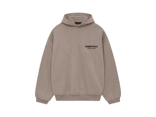 Fear of God Essentials Heather Grey Fleece Hoodie