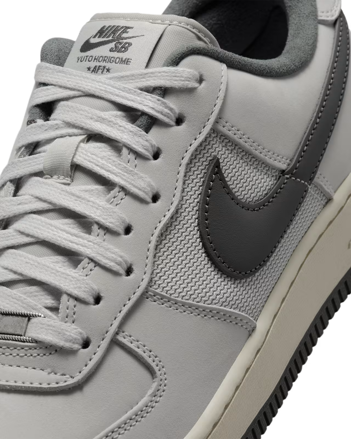 Nike SB Air Force 1 Low Yuto Horigome White Iron Grey